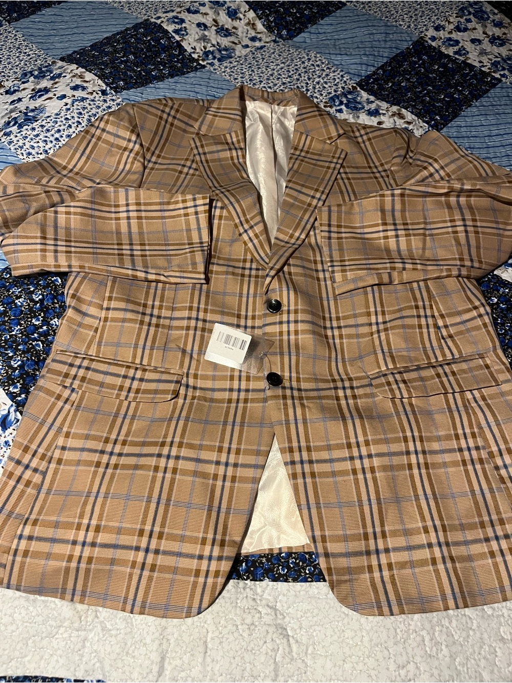 French Crown Men’s Size 48 Blazer - Picture 2 of 7